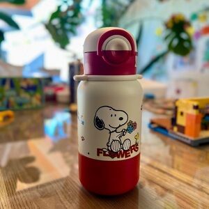 Brand New Snoopy Kids Insulated 316 Stainless Steel Water Bottle 520ml/ 17.5 oz